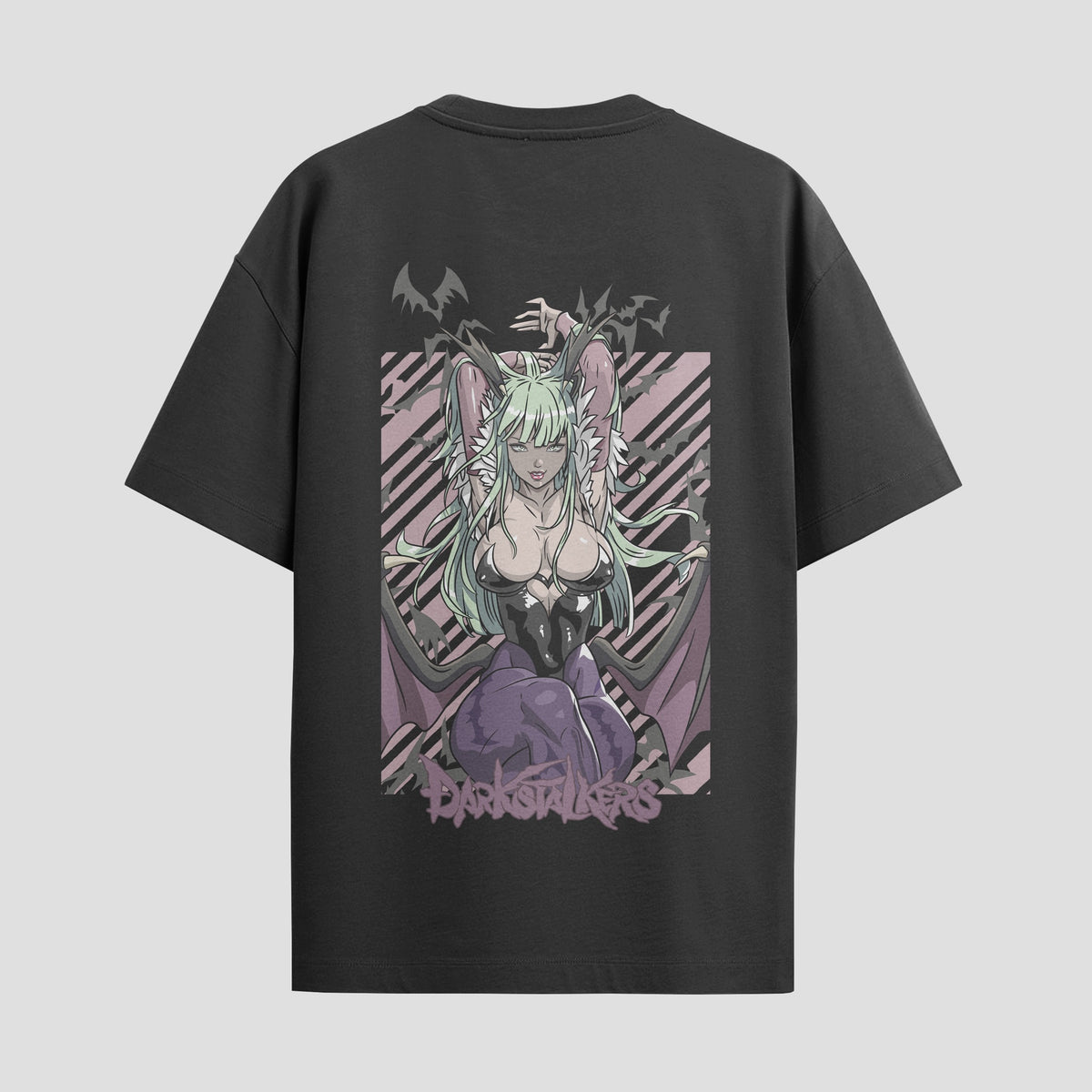 Playera urbana de anime y gaming ExtraLife MX, corte Classic Premium unisex ligero y transpirable en color Deep Black y Pure White, ropa de uso diario para gym y casual.