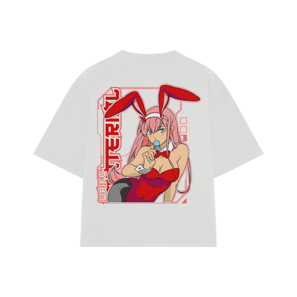 Playera streetwear premium de anime y gaming ExtraLife MX, corte oversized drop shoulder ligero y fresco en color Deep Black y Off-White, moda urbana mexicana de culto.