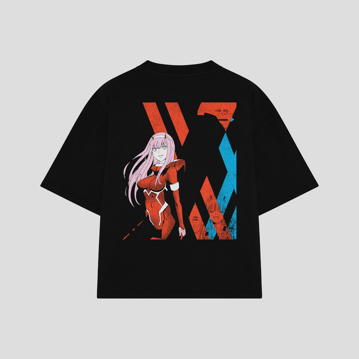 Playera streetwear premium de anime y gaming ExtraLife MX, corte oversized drop shoulder ligero y fresco en color Deep Black y Off-White, moda urbana mexicana de culto.