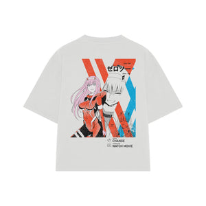 Playera streetwear premium de anime y gaming ExtraLife MX, corte oversized drop shoulder ligero y fresco en color Deep Black y Off-White, moda urbana mexicana de culto.