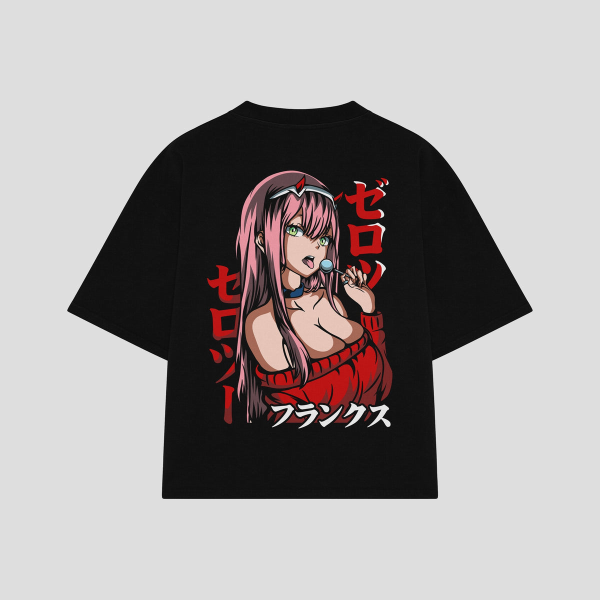 Playera streetwear premium de anime y gaming ExtraLife MX, corte oversized drop shoulder ligero y fresco en color Deep Black y Off-White, moda urbana mexicana de culto.