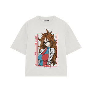 Playera streetwear premium de anime y gaming ExtraLife MX, corte oversized drop shoulder ligero y fresco en color Deep Black y Off-White, moda urbana mexicana de culto.