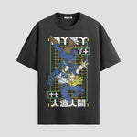 Playera urbana de anime y gaming ExtraLife MX, corte Classic Premium unisex ligero y transpirable en color Deep Black y Pure White, ropa de uso diario para gym y casual.