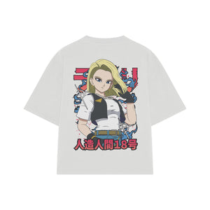 Playera streetwear premium de anime y gaming ExtraLife MX, corte oversized drop shoulder ligero y fresco en color Deep Black y Off-White, moda urbana mexicana de culto.