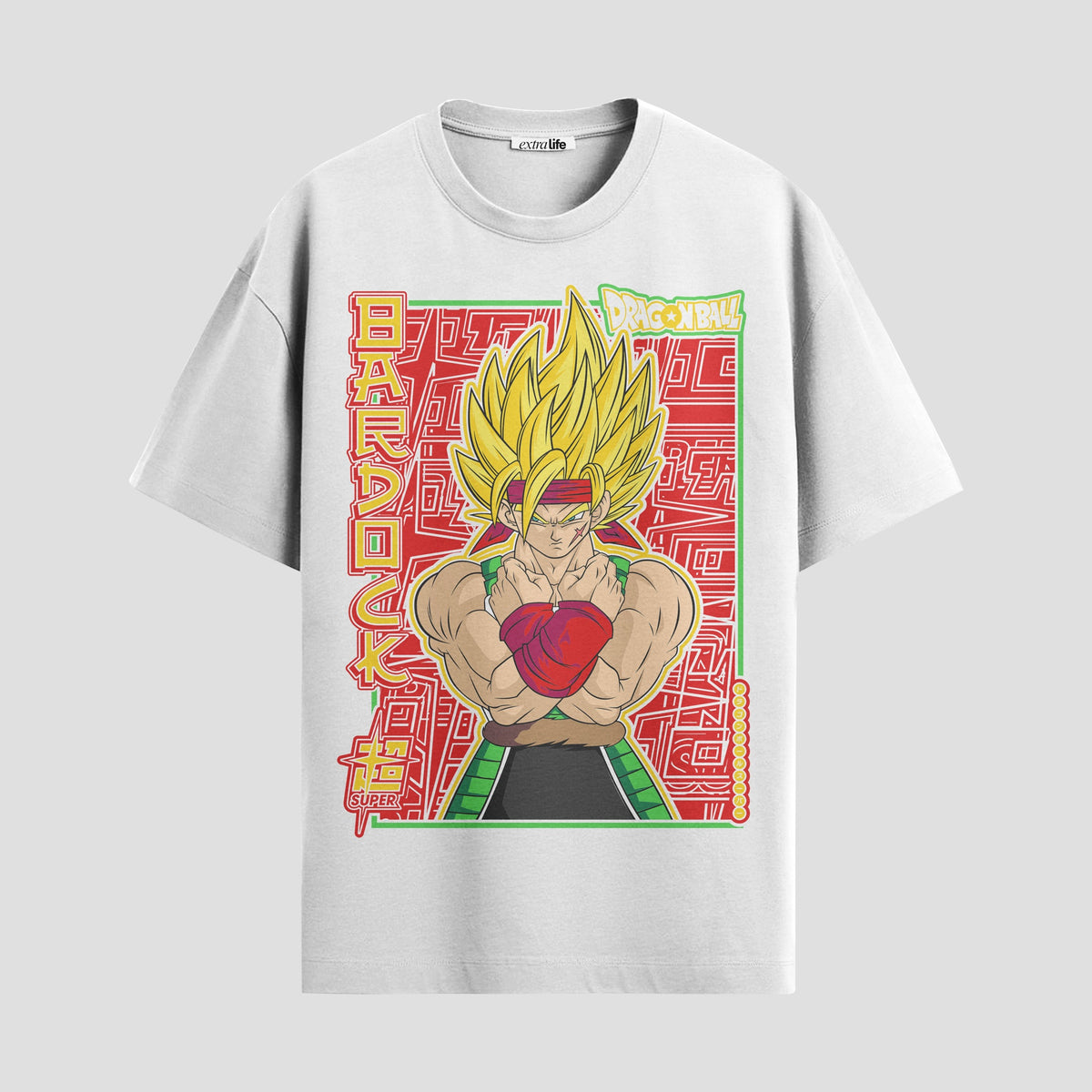 Playera urbana de anime y gaming ExtraLife MX, corte Classic Premium unisex ligero y transpirable en color Deep Black y Pure White, ropa de uso diario para gym y casual.