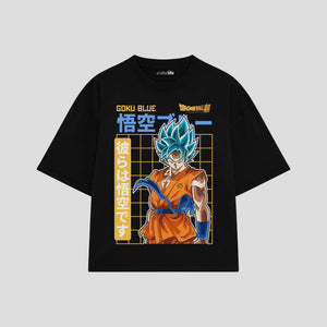 Playera streetwear premium de anime y gaming ExtraLife MX, corte oversized drop shoulder ligero y fresco en color Deep Black y Off-White, moda urbana mexicana de culto.
