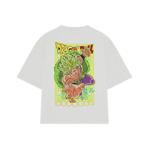 Playera streetwear premium de anime y gaming ExtraLife MX, corte oversized drop shoulder ligero y fresco en color Deep Black y Off-White, moda urbana mexicana de culto.