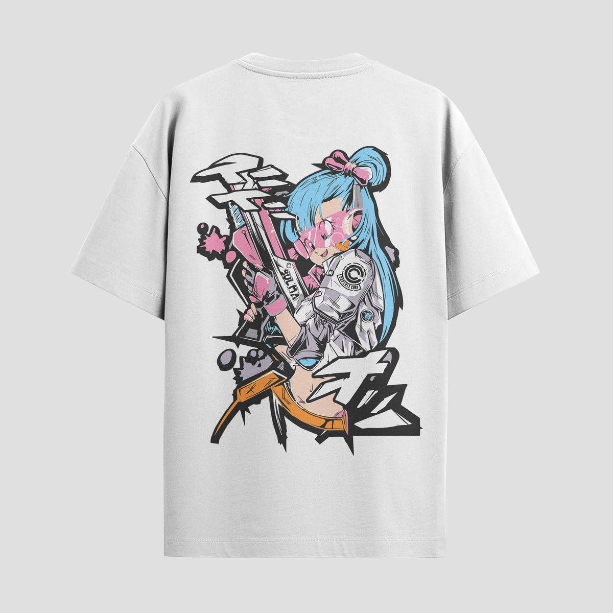 Playera urbana de anime y gaming ExtraLife MX, corte Classic Premium unisex ligero y transpirable en color Deep Black y Pure White, ropa de uso diario para gym y casual.