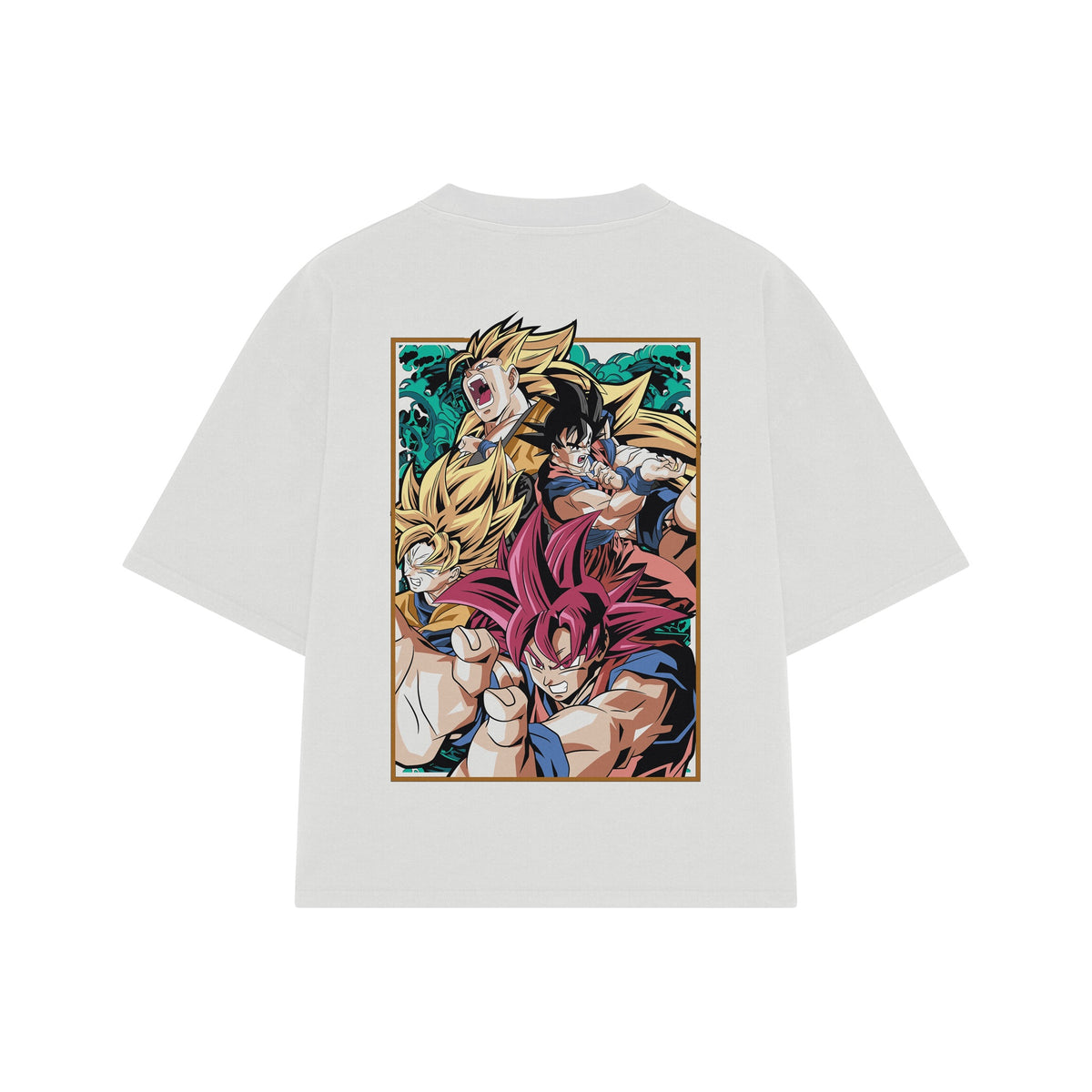 Playera streetwear premium de anime y gaming ExtraLife MX, corte oversized drop shoulder ligero y fresco en color Deep Black y Off-White, moda urbana mexicana de culto.