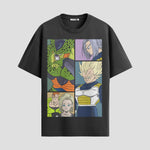 Playera urbana de anime y gaming ExtraLife MX, corte Classic Premium unisex ligero y transpirable en color Deep Black y Pure White, ropa de uso diario para gym y casual.