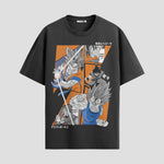 Playera urbana de anime y gaming ExtraLife MX, corte Classic Premium unisex ligero y transpirable en color Deep Black y Pure White, ropa de uso diario para gym y casual.