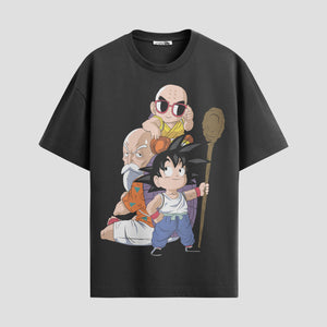 Playera urbana de anime y gaming ExtraLife MX, corte Classic Premium unisex ligero y transpirable en color Deep Black y Pure White, ropa de uso diario para gym y casual.