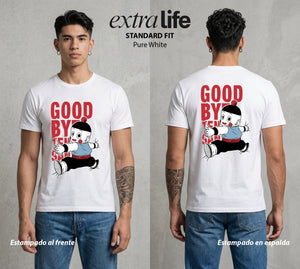 El Poder de las Esferas | La Telekinesis Silenciosa #00707 - Playera Standard Fit | Pure White - Foto en modelo