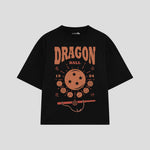 Playera streetwear premium de anime y gaming ExtraLife MX, corte oversized drop shoulder ligero y fresco en color Deep Black y Off-White, moda urbana mexicana de culto.