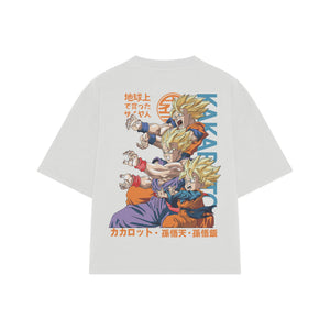 Playera streetwear premium de anime y gaming ExtraLife MX, corte oversized drop shoulder ligero y fresco en color Deep Black y Off-White, moda urbana mexicana de culto.