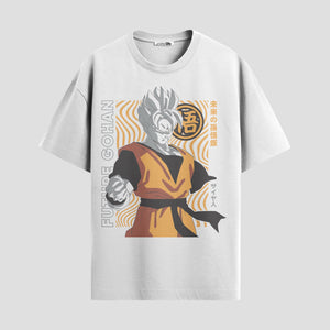 Playera urbana de anime y gaming ExtraLife MX, corte Classic Premium unisex ligero y transpirable en color Deep Black y Pure White, ropa de uso diario para gym y casual.