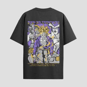 Playera urbana de anime y gaming ExtraLife MX, corte Classic Premium unisex ligero y transpirable en color Deep Black y Pure White, ropa de uso diario para gym y casual.