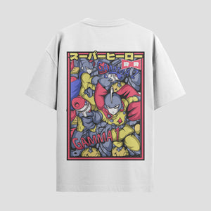 Playera urbana de anime y gaming ExtraLife MX, corte Classic Premium unisex ligero y transpirable en color Deep Black y Pure White, ropa de uso diario para gym y casual.