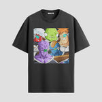 Playera urbana de anime y gaming ExtraLife MX, corte Classic Premium unisex ligero y transpirable en color Deep Black y Pure White, ropa de uso diario para gym y casual.