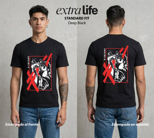 El Poder de las Esferas | La Criatura Perfecta #00751 - Playera Standard Fit | Deep Black - Foto en modelo