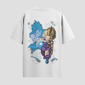Playera urbana de anime y gaming ExtraLife MX, corte Classic Premium unisex ligero y transpirable en color Deep Black y Pure White, ropa de uso diario para gym y casual.