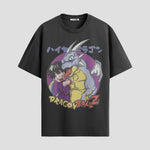 Playera urbana de anime y gaming ExtraLife MX, corte Classic Premium unisex ligero y transpirable en color Deep Black y Pure White, ropa de uso diario para gym y casual.