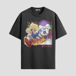 Playera urbana de anime y gaming ExtraLife MX, corte Classic Premium unisex ligero y transpirable en color Deep Black y Pure White, ropa de uso diario para gym y casual.