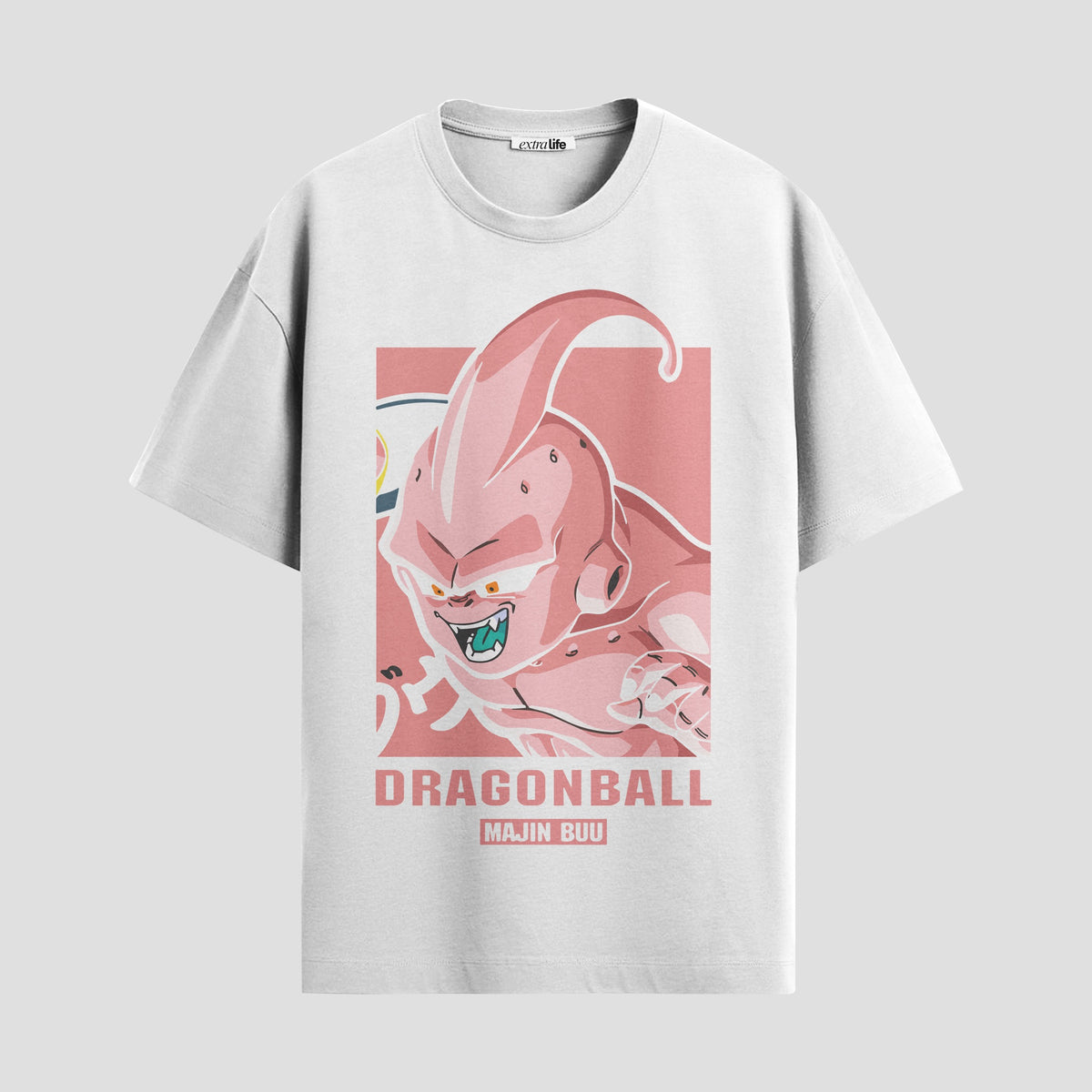 Playera urbana de anime y gaming ExtraLife MX, corte Classic Premium unisex ligero y transpirable en color Deep Black y Pure White, ropa de uso diario para gym y casual.