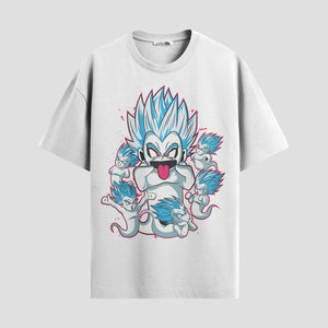 Playera urbana de anime y gaming ExtraLife MX, corte Classic Premium unisex ligero y transpirable en color Deep Black y Pure White, ropa de uso diario para gym y casual.