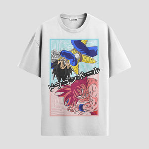 Playera urbana de anime y gaming ExtraLife MX, corte Classic Premium unisex ligero y transpirable en color Deep Black y Pure White, ropa de uso diario para gym y casual.
