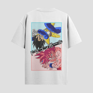 Playera urbana de anime y gaming ExtraLife MX, corte Classic Premium unisex ligero y transpirable en color Deep Black y Pure White, ropa de uso diario para gym y casual.