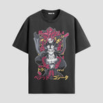 Playera urbana de anime y gaming ExtraLife MX, corte Classic Premium unisex ligero y transpirable en color Deep Black y Pure White, ropa de uso diario para gym y casual.