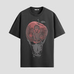 Playera urbana de anime y gaming ExtraLife MX, corte Classic Premium unisex ligero y transpirable en color Deep Black y Pure White, ropa de uso diario para gym y casual.