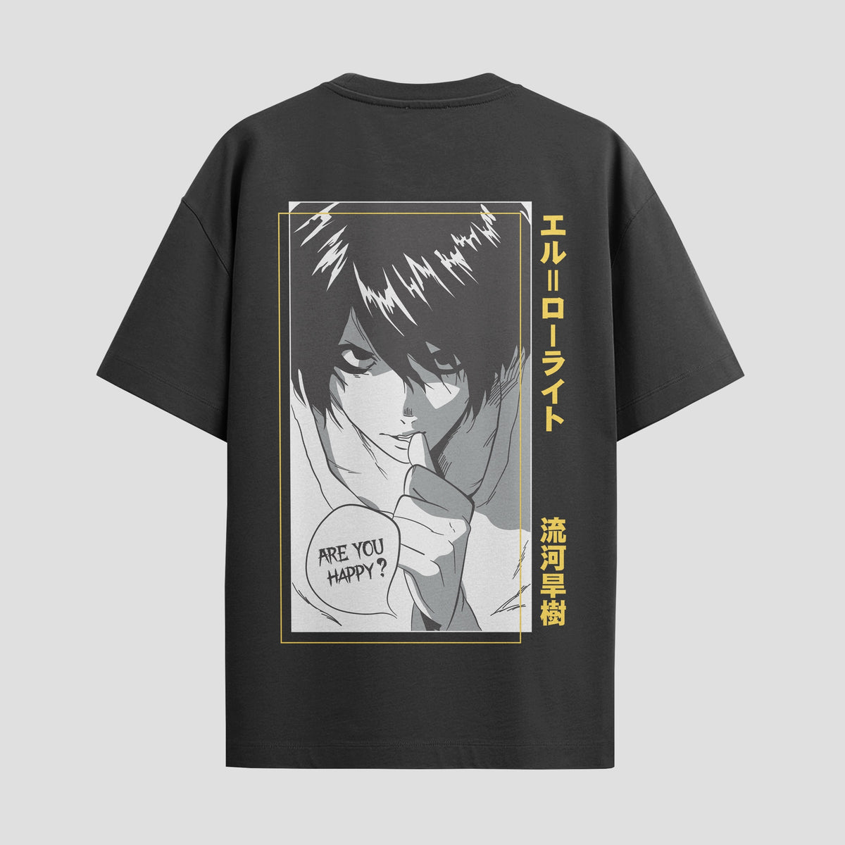 Playera urbana de anime y gaming ExtraLife MX, corte Classic Premium unisex ligero y transpirable en color Deep Black y Pure White, ropa de uso diario para gym y casual.