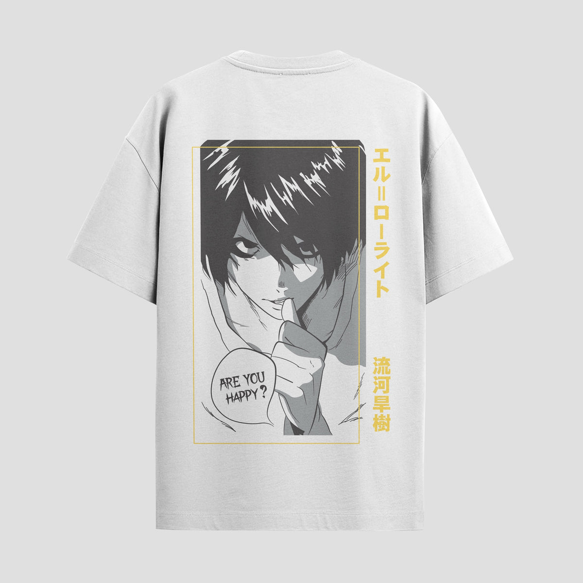 Playera urbana de anime y gaming ExtraLife MX, corte Classic Premium unisex ligero y transpirable en color Deep Black y Pure White, ropa de uso diario para gym y casual.