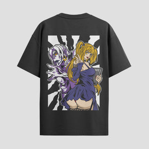 Playera urbana de anime y gaming ExtraLife MX, corte Classic Premium unisex ligero y transpirable en color Deep Black y Pure White, ropa de uso diario para gym y casual.