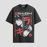 Playera urbana de anime y gaming ExtraLife MX, corte Classic Premium unisex ligero y transpirable en color Deep Black y Pure White, ropa de uso diario para gym y casual.