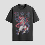 Playera urbana de anime y gaming ExtraLife MX, corte Classic Premium unisex ligero y transpirable en color Deep Black y Pure White, ropa de uso diario para gym y casual.