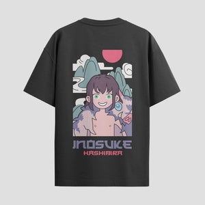 Playera urbana de anime y gaming ExtraLife MX, corte Classic Premium unisex ligero y transpirable en color Deep Black y Pure White, ropa de uso diario para gym y casual.