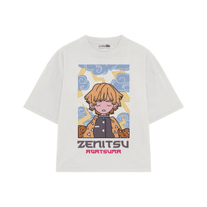 Playera streetwear premium de anime y gaming ExtraLife MX, corte oversized drop shoulder ligero y fresco en color Deep Black y Off-White, moda urbana mexicana de culto.