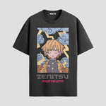 Playera urbana de anime y gaming ExtraLife MX, corte Classic Premium unisex ligero y transpirable en color Deep Black y Pure White, ropa de uso diario para gym y casual.