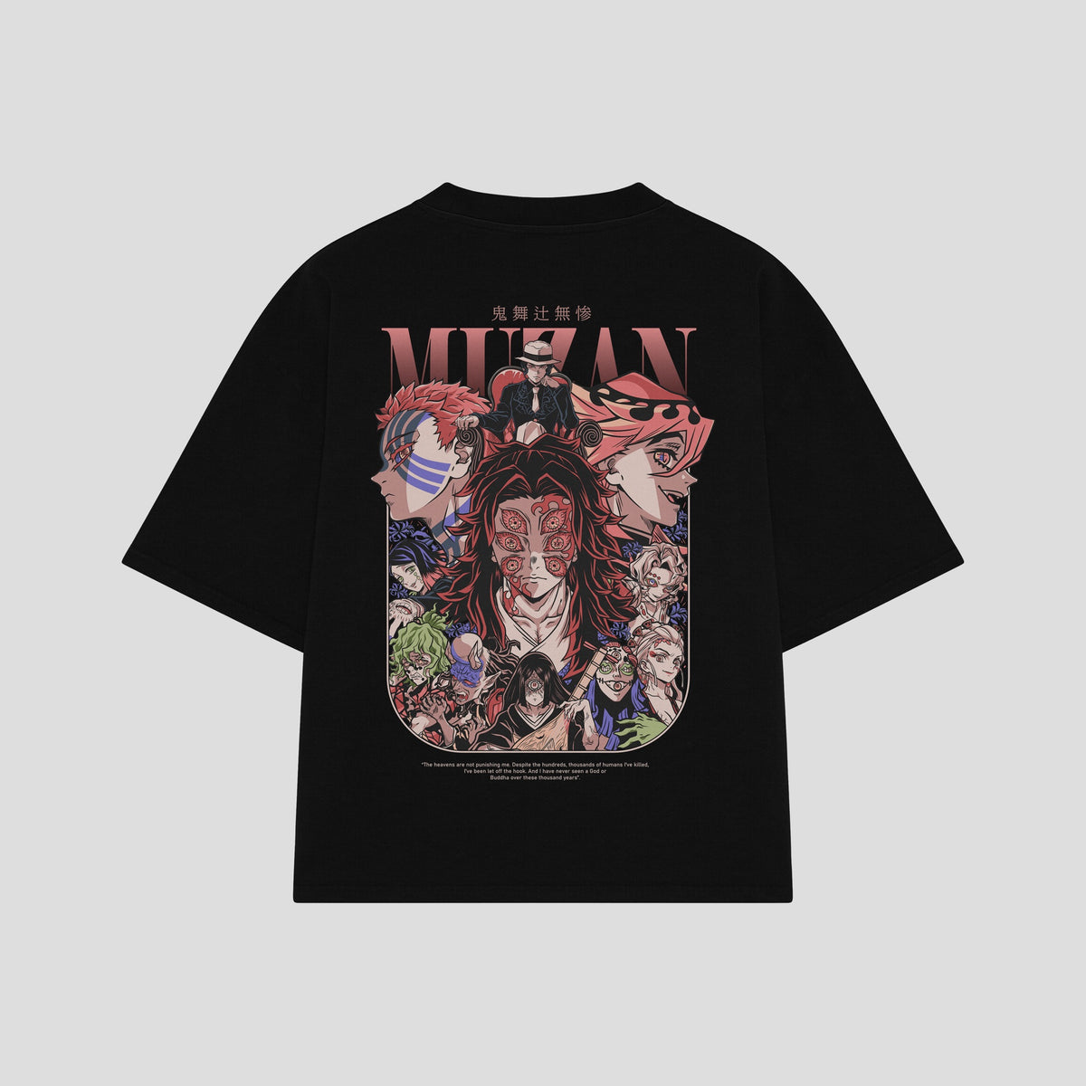 Playera streetwear premium de anime y gaming ExtraLife MX, corte oversized drop shoulder ligero y fresco en color Deep Black y Off-White, moda urbana mexicana de culto.