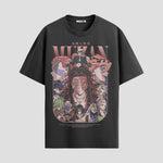 Playera urbana de anime y gaming ExtraLife MX, corte Classic Premium unisex ligero y transpirable en color Deep Black y Pure White, ropa de uso diario para gym y casual.