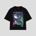 Playera streetwear premium de anime y gaming ExtraLife MX, corte oversized drop shoulder ligero y fresco en color Deep Black y Off-White, moda urbana mexicana de culto.