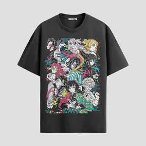 Playera urbana de anime y gaming ExtraLife MX, corte Classic Premium unisex ligero y transpirable en color Deep Black y Pure White, ropa de uso diario para gym y casual.