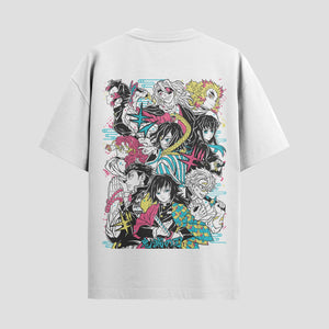 Playera urbana de anime y gaming ExtraLife MX, corte Classic Premium unisex ligero y transpirable en color Deep Black y Pure White, ropa de uso diario para gym y casual.