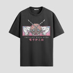 Playera urbana de anime y gaming ExtraLife MX, corte Classic Premium unisex ligero y transpirable en color Deep Black y Pure White, ropa de uso diario para gym y casual.