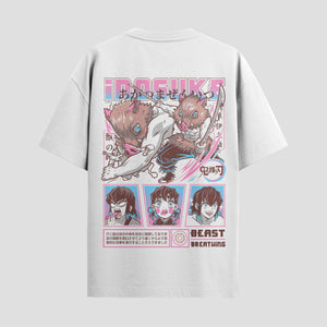 Playera urbana de anime y gaming ExtraLife MX, corte Classic Premium unisex ligero y transpirable en color Deep Black y Pure White, ropa de uso diario para gym y casual.