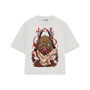 Playera streetwear premium de anime y gaming ExtraLife MX, corte oversized drop shoulder ligero y fresco en color Deep Black y Off-White, moda urbana mexicana de culto.