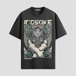Playera urbana de anime y gaming ExtraLife MX, corte Classic Premium unisex ligero y transpirable en color Deep Black y Pure White, ropa de uso diario para gym y casual.